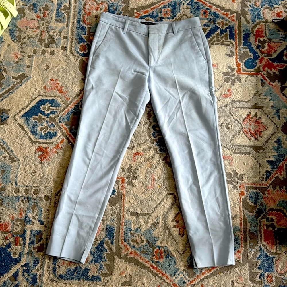 Zara baby blue dress pants